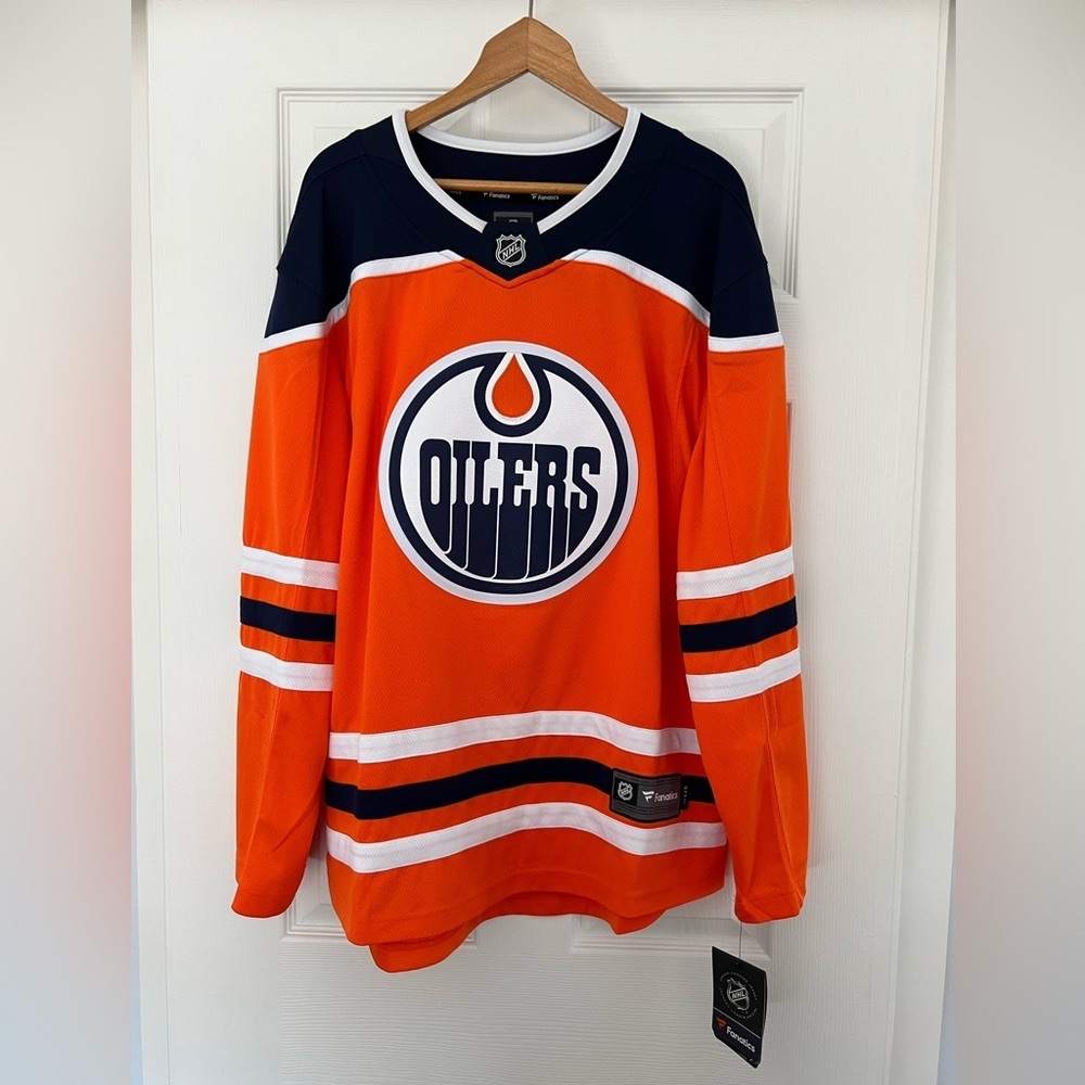 NWT Edmonton Oilers alternate jersey